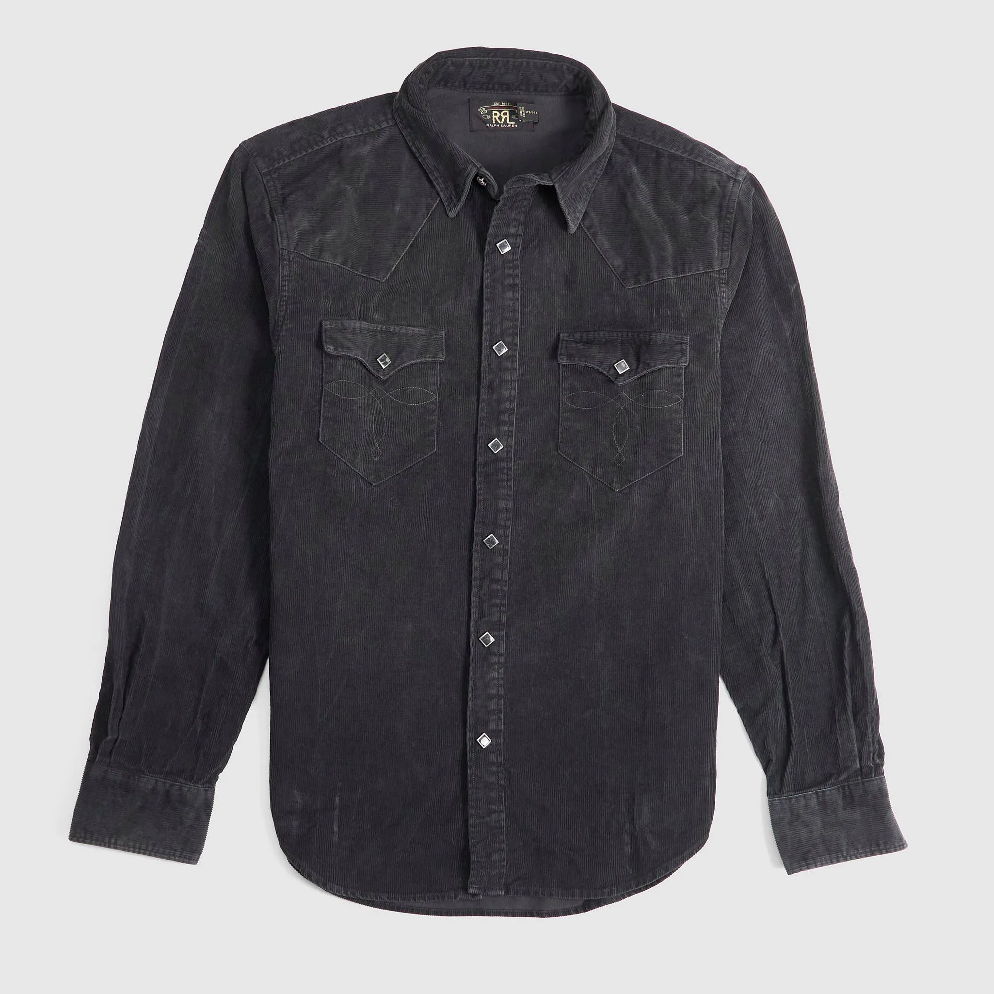 Double RL Corduroy Western Overshirt sold by DeeCee style