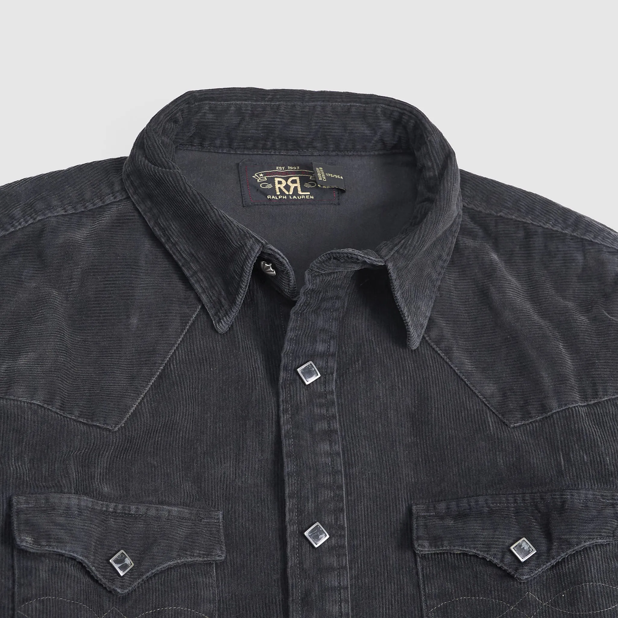 Double RL Corduroy Western Overshirt sold by DeeCee style product image thumbnail 2