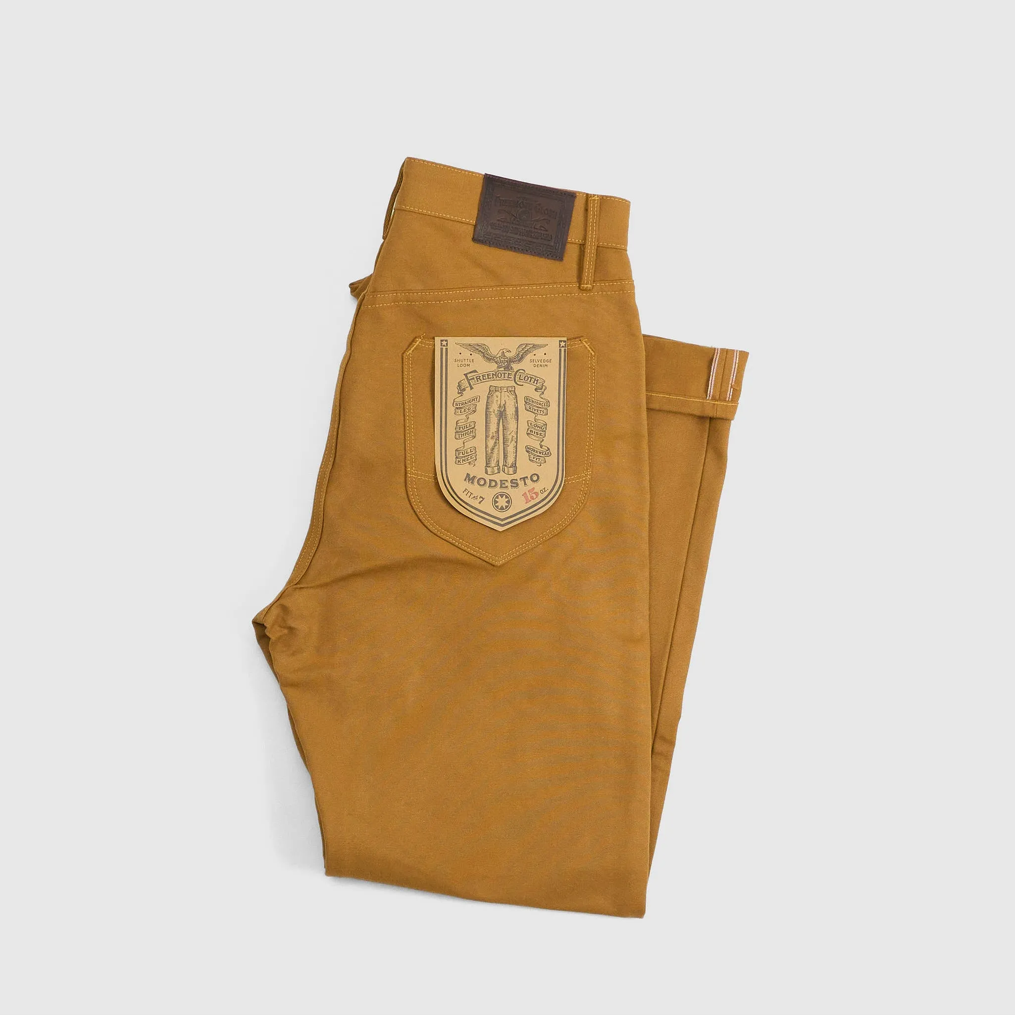 Freenote Cloth 5-Pocket Modesto 15oz Duck Canvas Pants sold by DeeCee style product image thumbnail 2