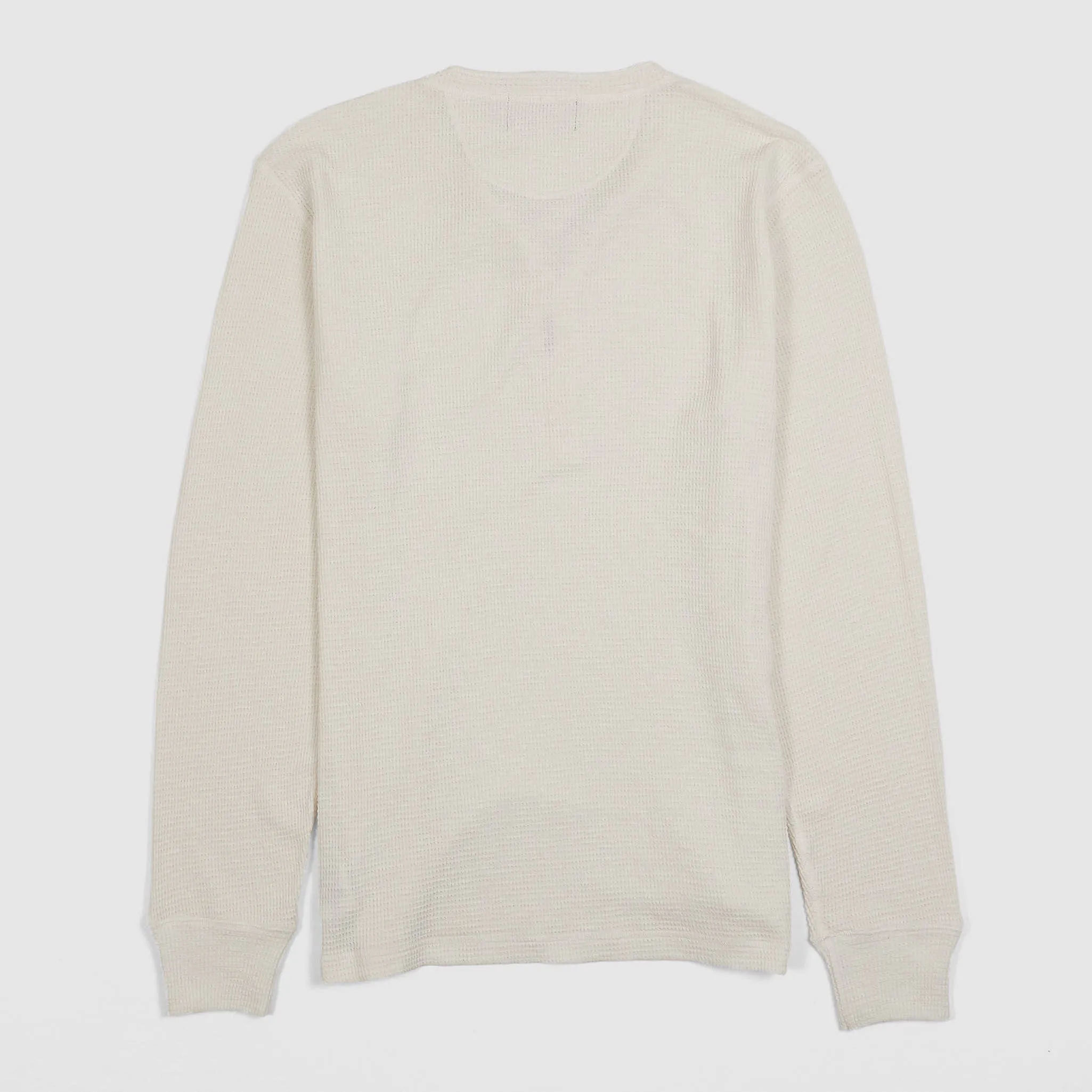 Double RL Long Sleeve Waffle Henley Shirt sold by DeeCee style product image thumbnail 5