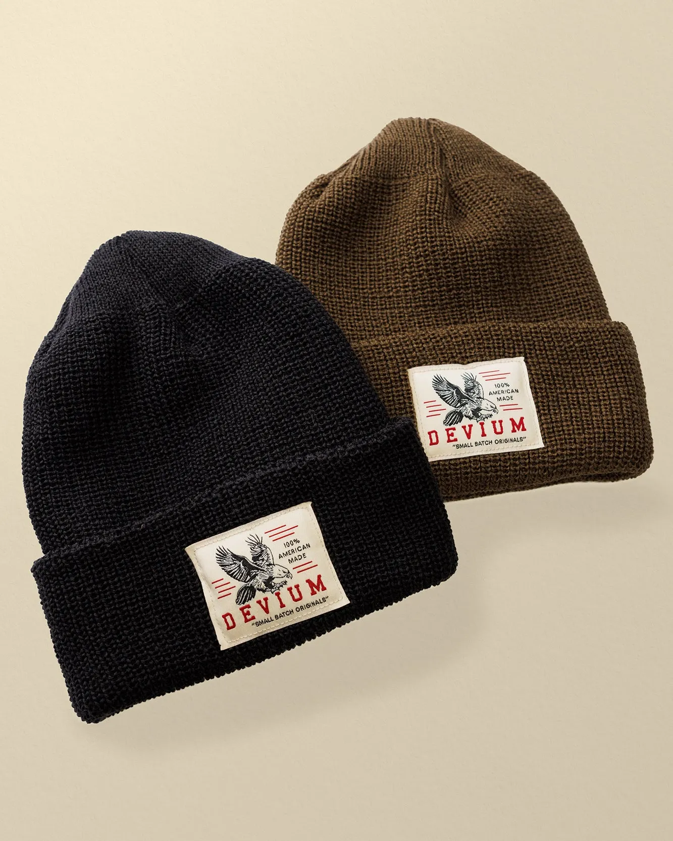 Delaine Merino Wool Beanie sold by Devium USA product image thumbnail 2