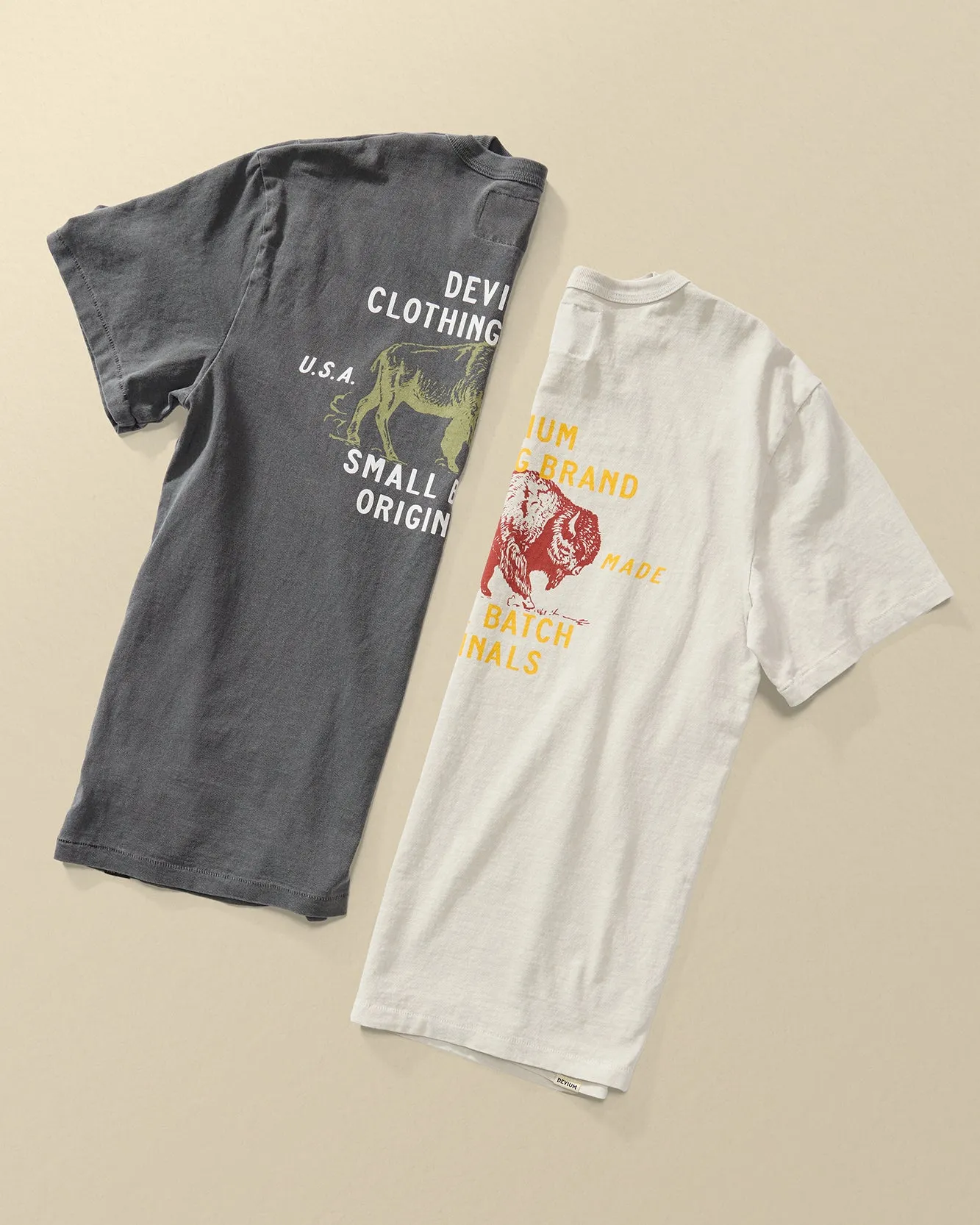 Roamin' Bison Sidewalk Tee sold by Devium USA product image thumbnail 2