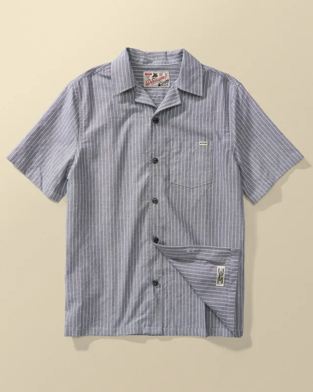 Lombard Striped Short Sleeve Shirt sold by Devium USA