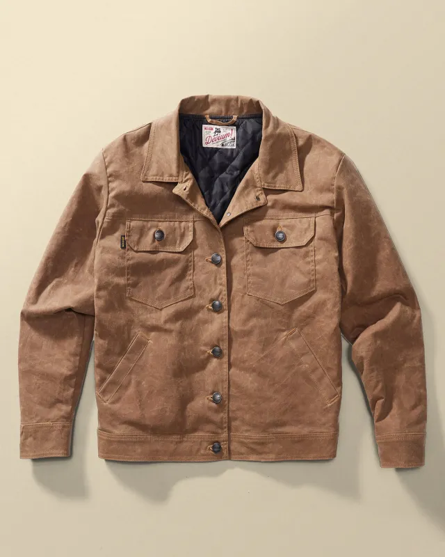 Deadeye Waxed Canvas Trucker Jacket sold by Devium USA