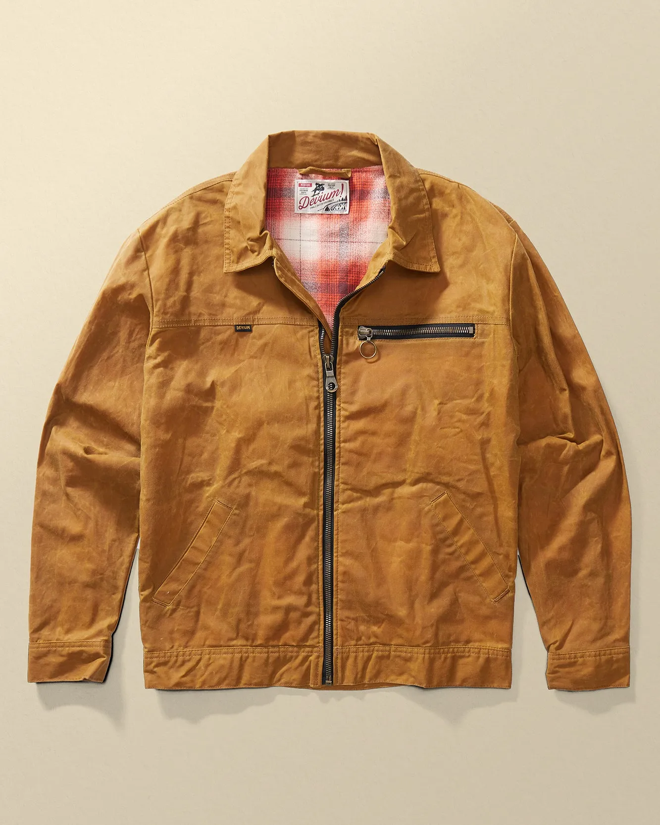 Overdrive Waxed Canvas Trucker Jacket sold by Devium USA