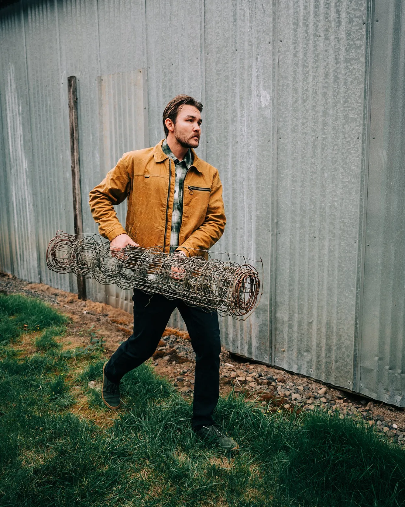 Overdrive Waxed Canvas Trucker Jacket sold by Devium USA product image thumbnail 4