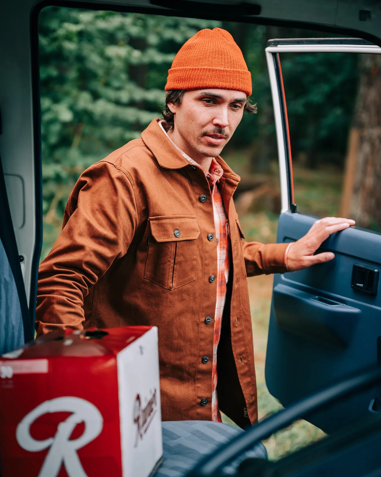 Draftsman Twill Slub Overshirt sold by Devium USA product image thumbnail 4