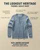 Lookout Heritage Thermal Henley sold by Devium USA