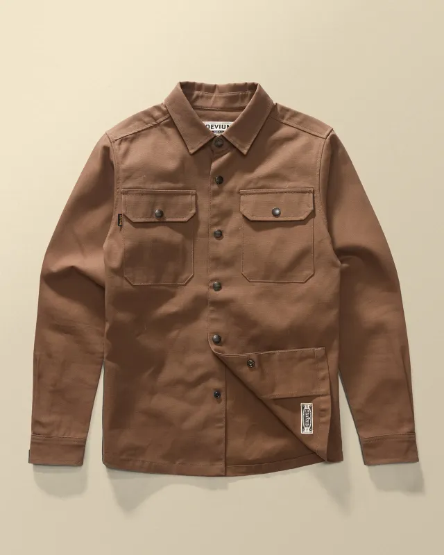 Chapman Canvas Shirt Jacket sold by Devium USA