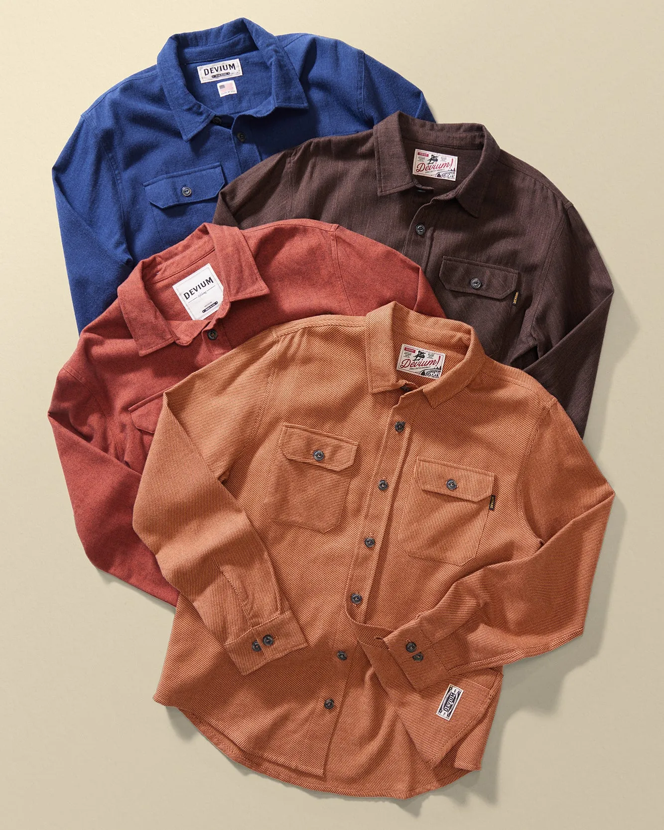 Alder Long Sleeve Flannel Shirt sold by Devium USA product image thumbnail 2