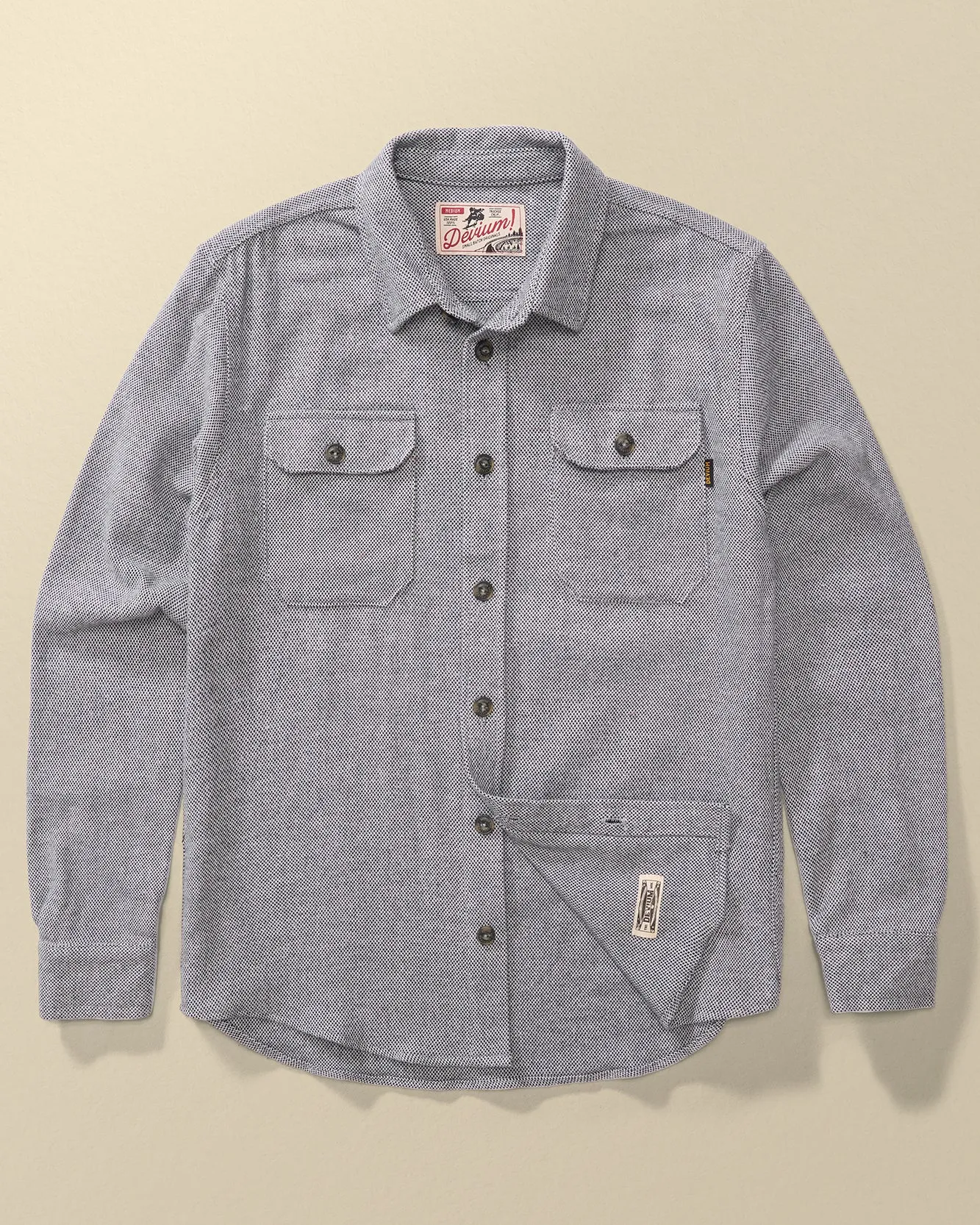 Alder Long Sleeve Flannel Shirt sold by Devium USA product image thumbnail 5
