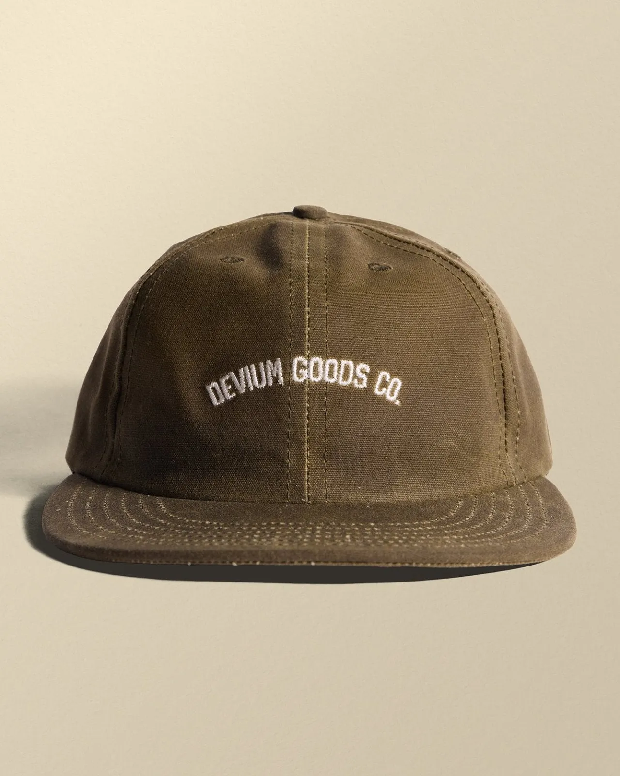 Everett Waxed Canvas Cap sold by Devium USA product image thumbnail 3