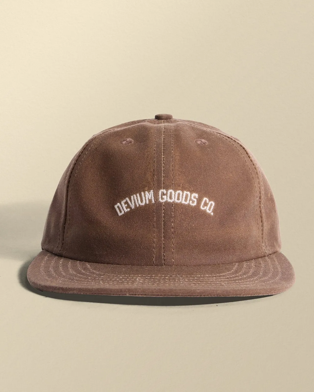 Everett Waxed Canvas Cap sold by Devium USA