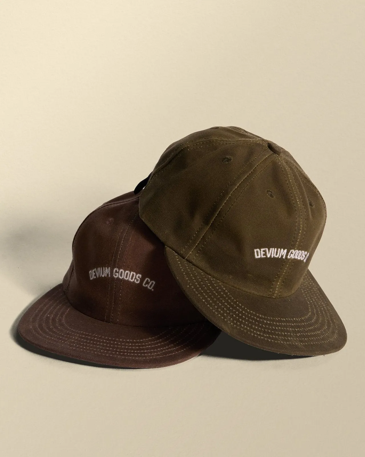 Everett Waxed Canvas Cap sold by Devium USA product image thumbnail 2