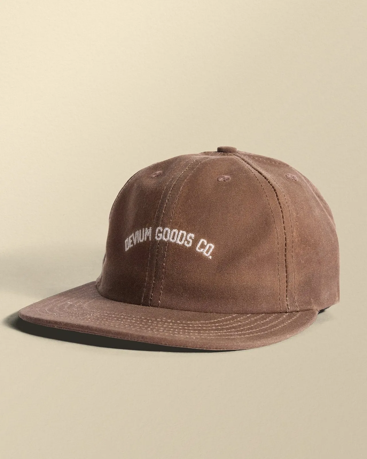 Everett Waxed Canvas Cap sold by Devium USA product image thumbnail 5