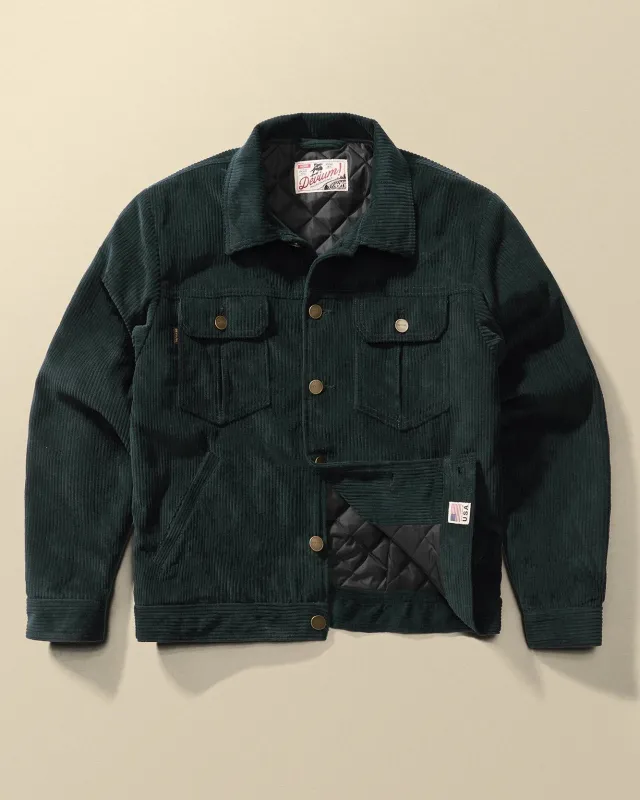 The Gene Vintage Corduroy Jacket made by Devium USA