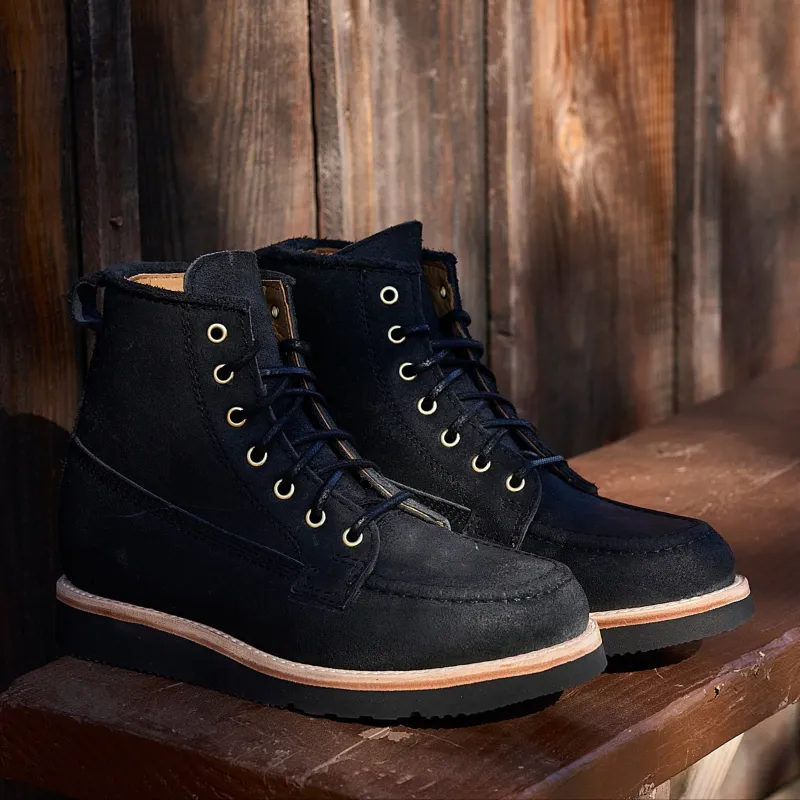 Nomad Heritage - Black Oiled Rough Out sold by DIEVIER