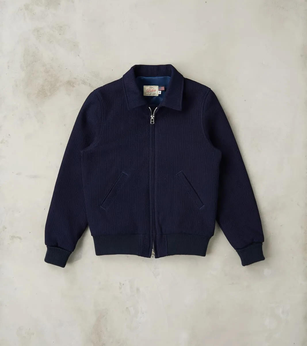 Weekender Jacket - Indigo Sashiko sold by Division Road