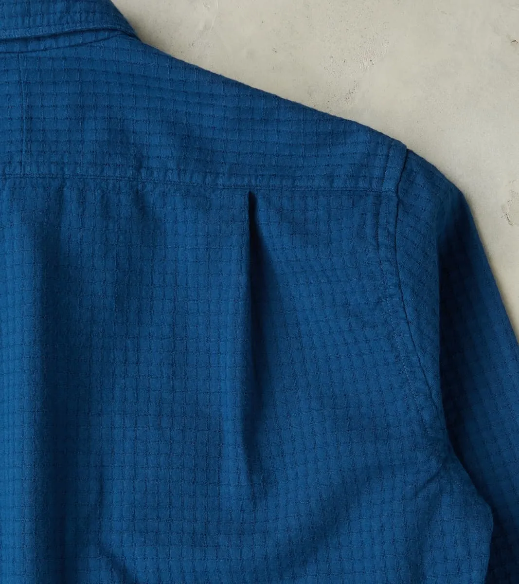 Japanese Waffle Dobby Camper - Blue sold by Division Road product image thumbnail 4