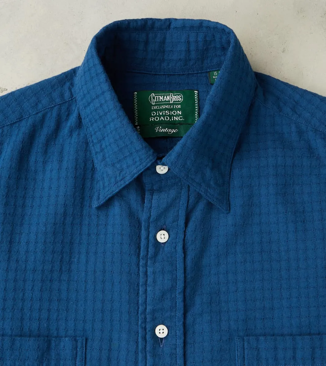 Japanese Waffle Dobby Camper - Blue sold by Division Road product image thumbnail 3