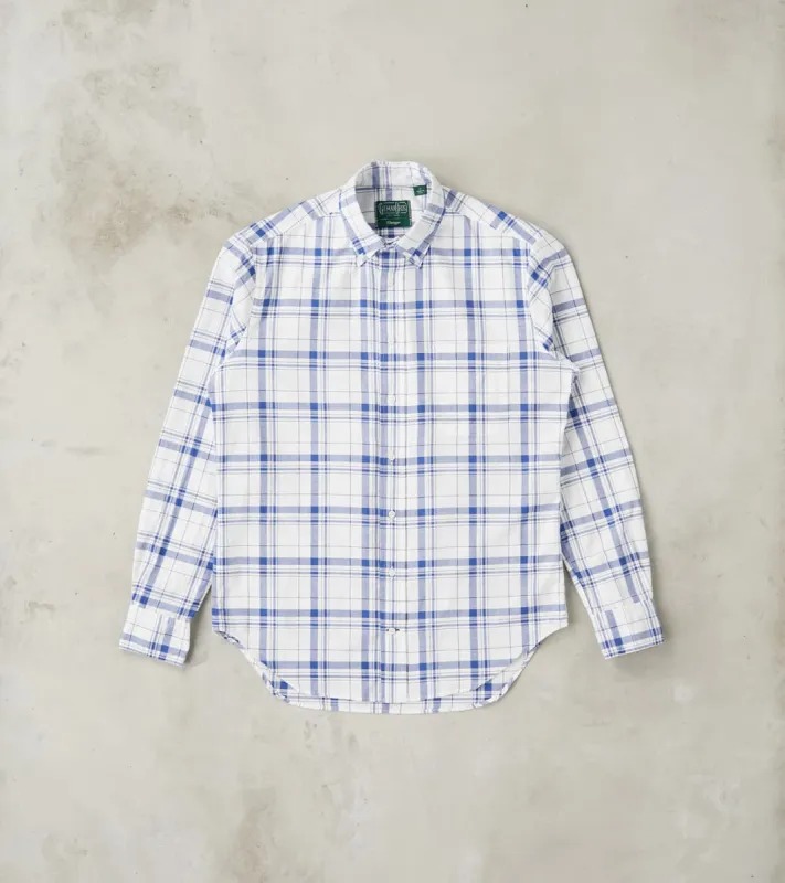 Japanese Archive Dishtowel Check - Navy sold by Division Road