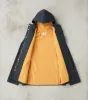 Heavy Duty Raincoat - 10oz H.Stevensons® Waxed Canvas - Dark Navy sold by Division Road