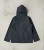 Heavy Duty Raincoat - 10oz H.Stevensons® Waxed Canvas - Dark Navy sold by Division Road