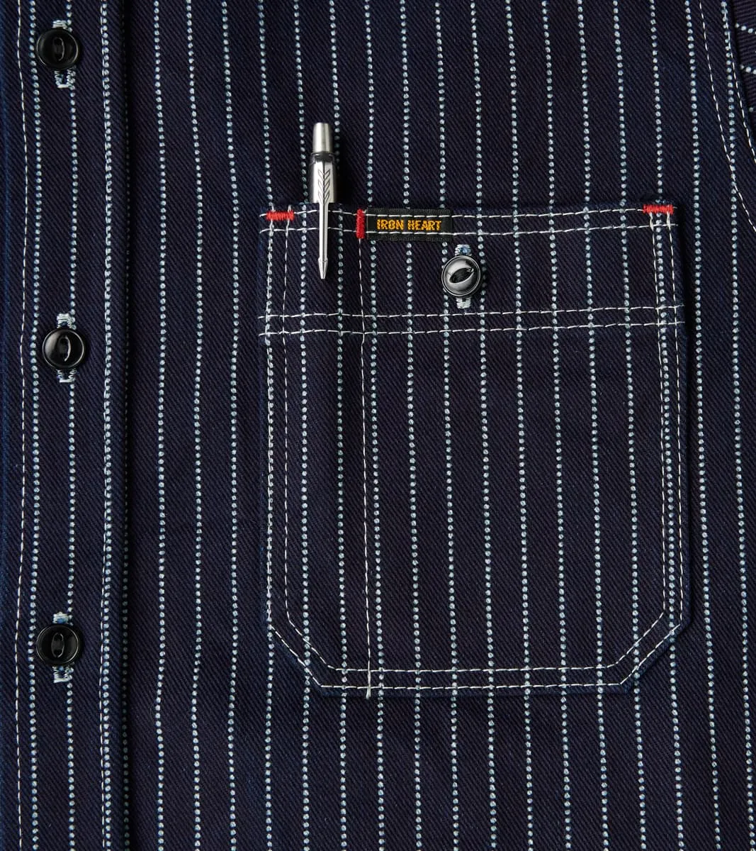 266-IND - Work Shirt - 12oz Indigo Wabash Twill sold by Division Road product image thumbnail 5