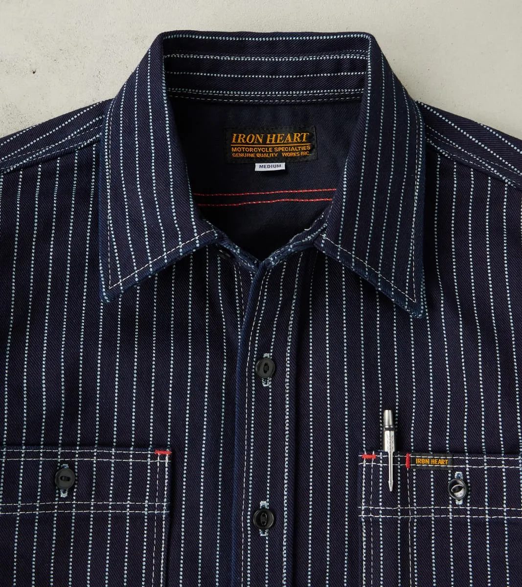 266-IND - Work Shirt - 12oz Indigo Wabash Twill sold by Division Road product image thumbnail 3