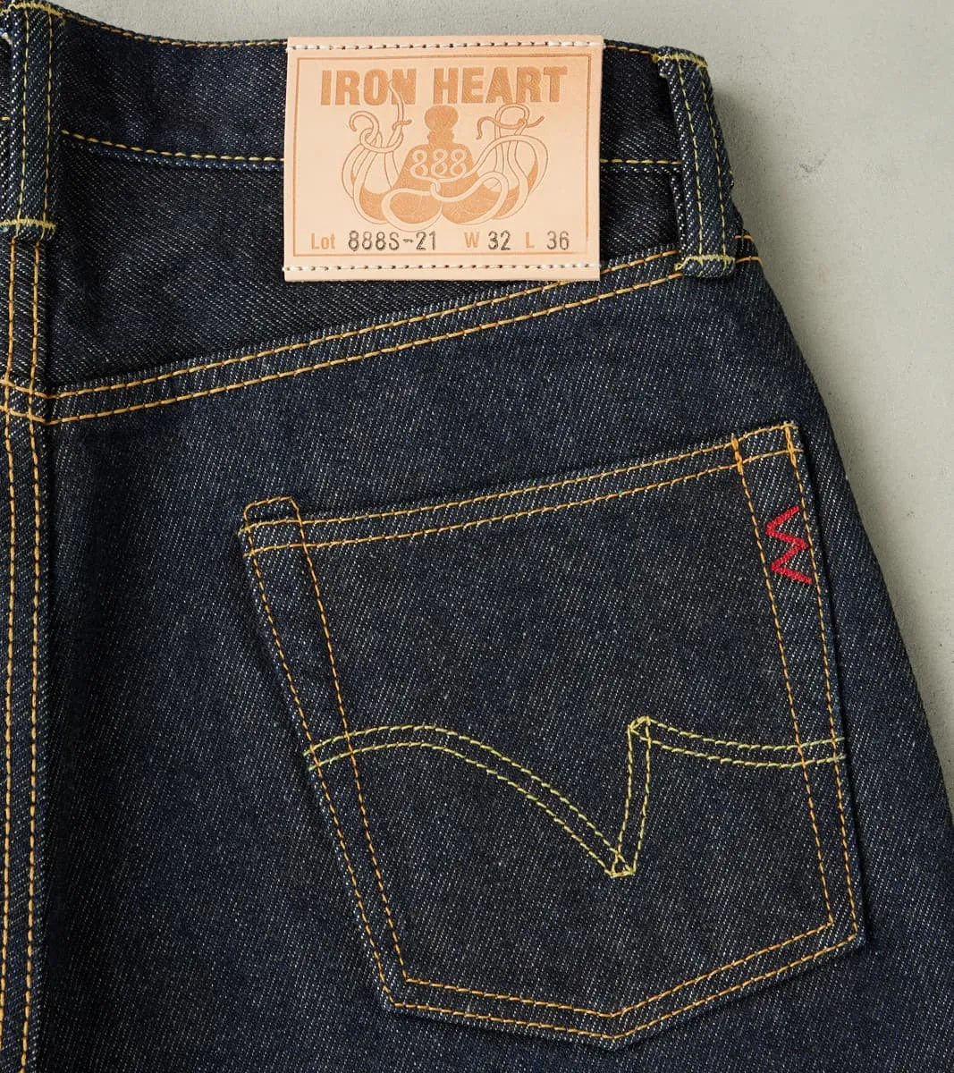 888S - High Rise Tapered - 21oz Indigo sold by Division Road product image thumbnail 3