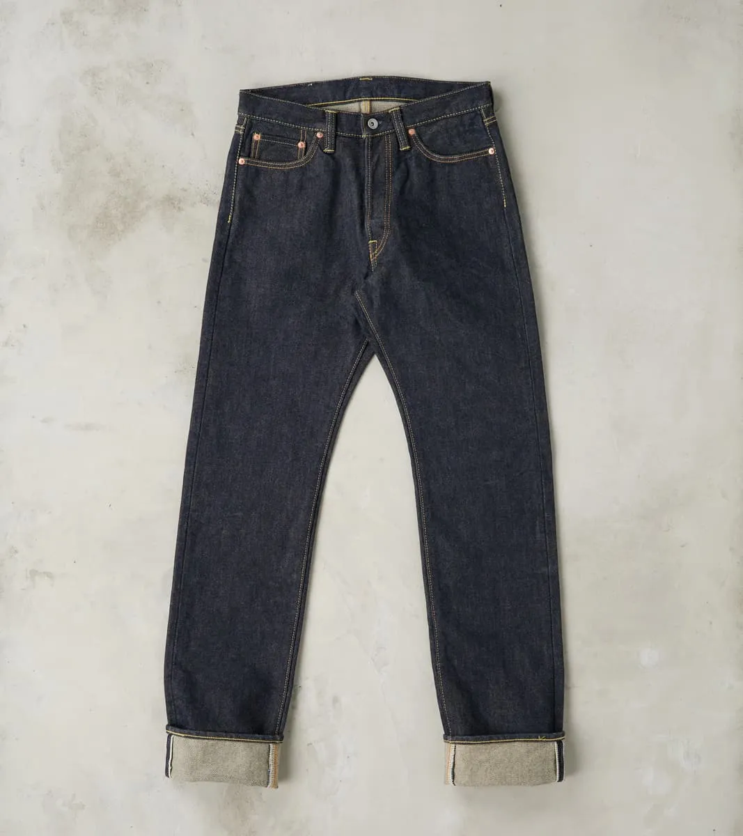 888S - High Rise Tapered - 21oz Indigo sold by Division Road