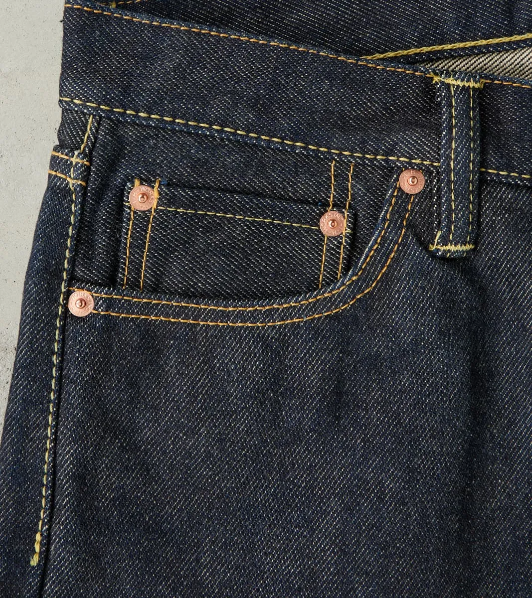 888S - High Rise Tapered - 21oz Indigo sold by Division Road product image thumbnail 4