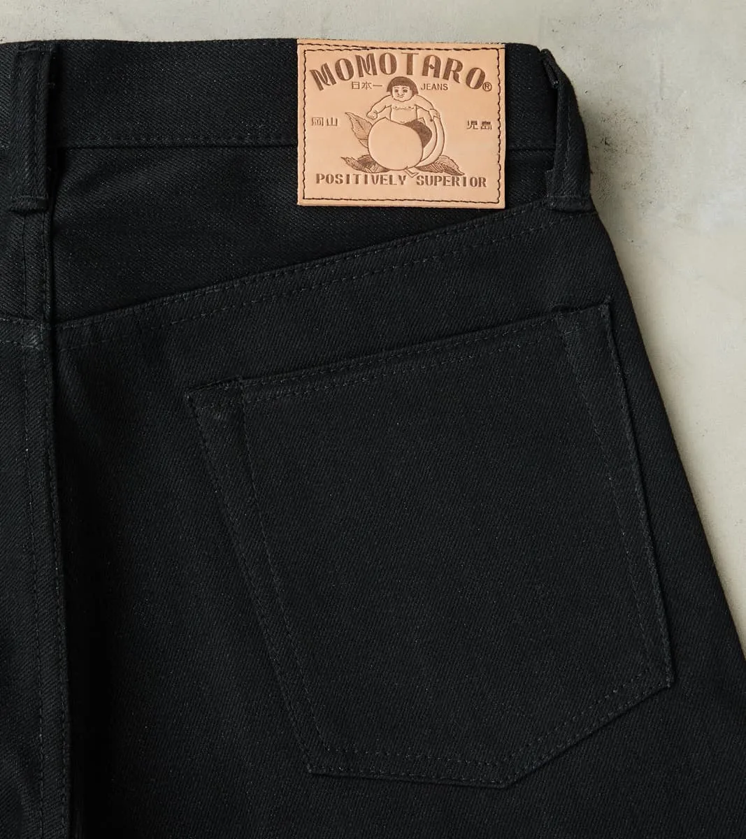 0405-B - High Tapered - 15.7oz Black x Black sold by Division Road product image thumbnail 3