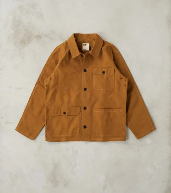 Journey Coat - Desert H.Stevensons® Dry Wax Canvas sold by Division Road