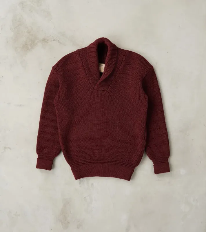 Eiger Pullover Sweater - Burgundy sold by Division Road