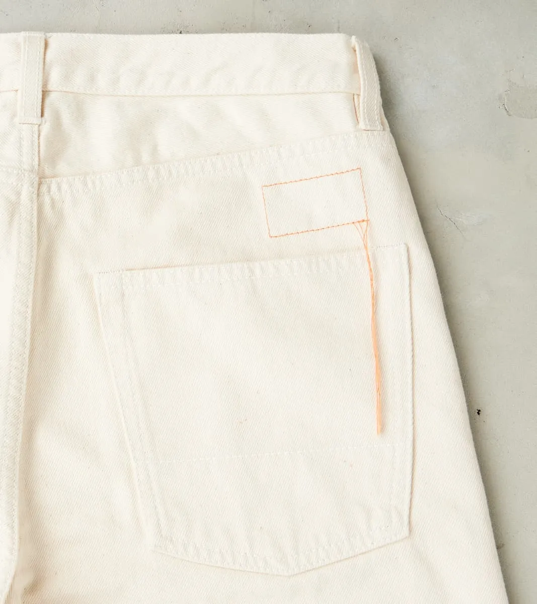 John Five Pocket - Natural Selvedge Denim sold by Division Road product image thumbnail 3