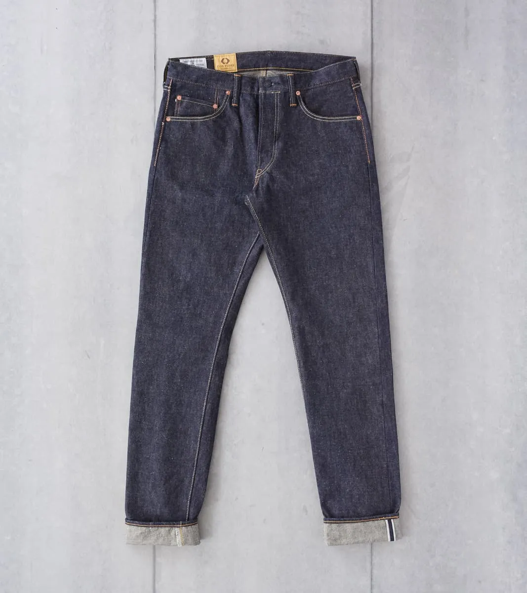 FOX-001 - Relaxed Tapered Roadrunner Fox Cotton sold by Division Road