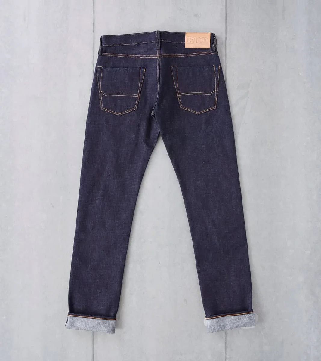 BDD-006 - Mid Slim - 15.7oz Deep Indigo sold by Division Road product image thumbnail 2