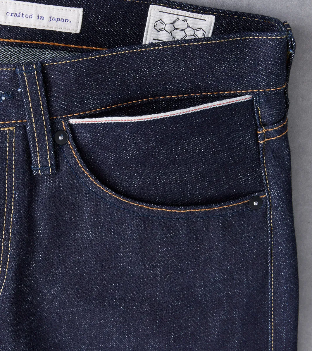BDD-006 - Mid Slim - 15.7oz Deep Indigo sold by Division Road product image thumbnail 5