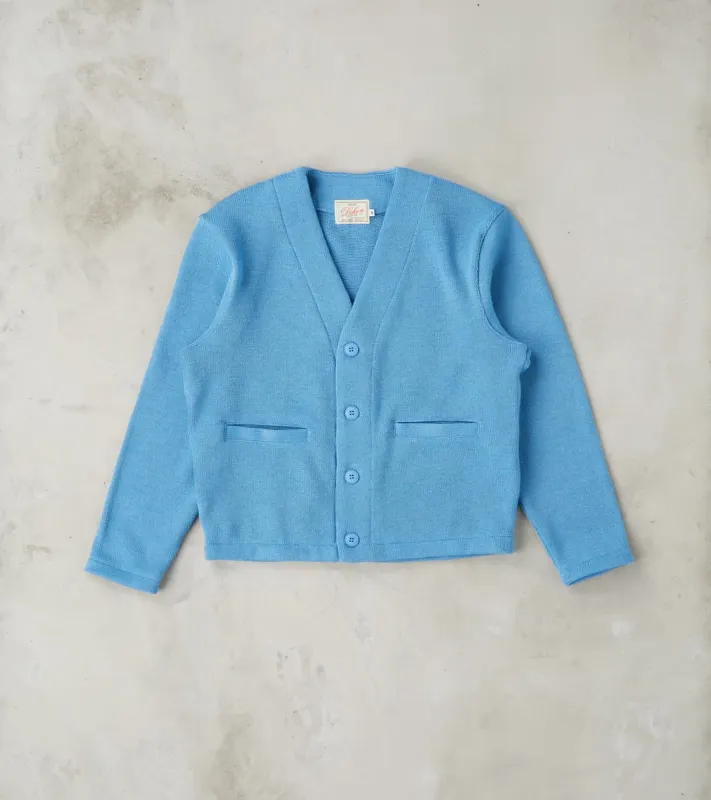 Slouchy Cardigan - Columbia Blue sold by Division Road