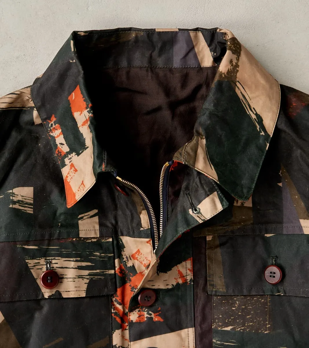 TWCXDR Field Jacket - TWC Camouflage Waxed Canvas sold by Division Road product image thumbnail 5