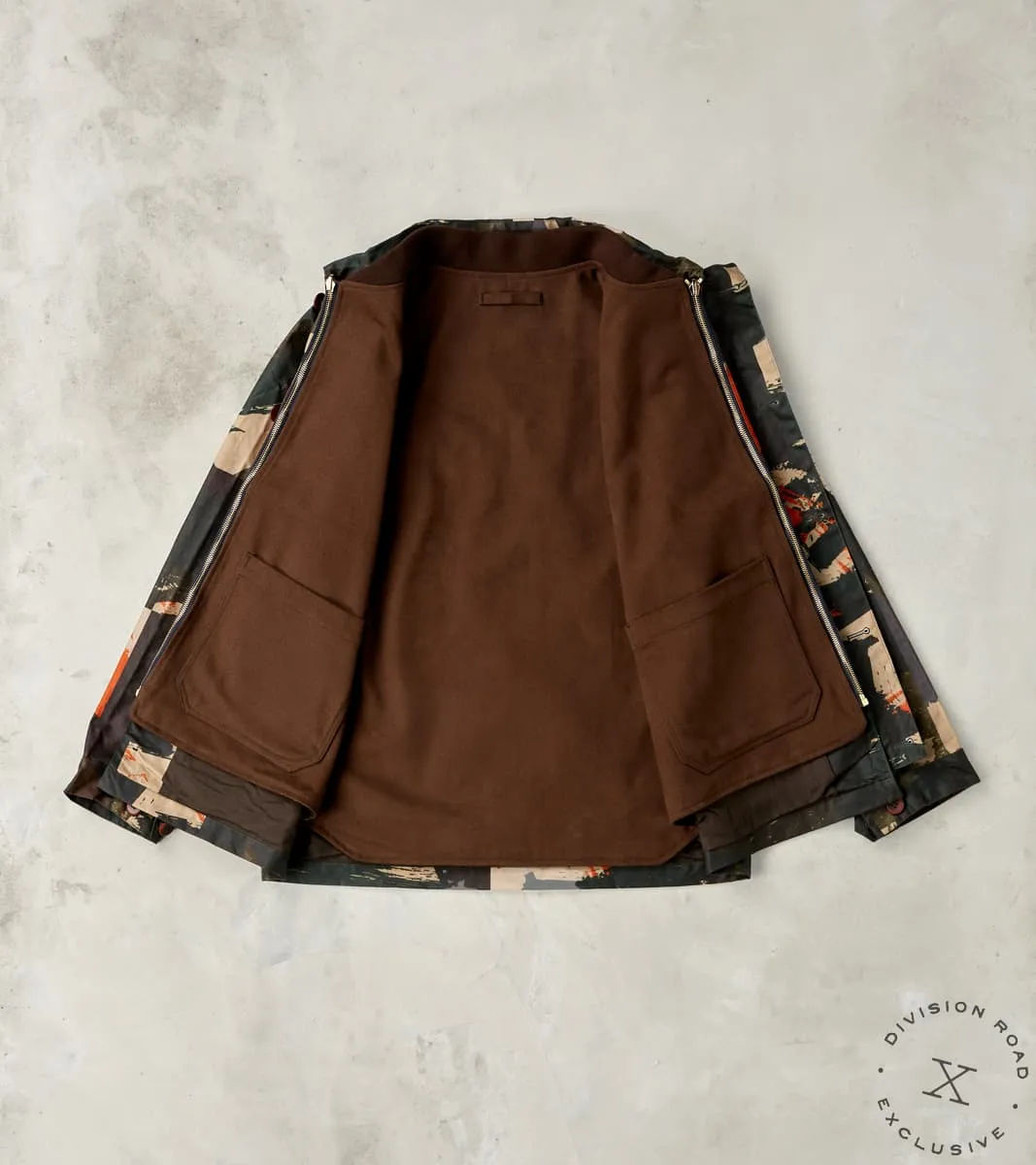 TWCXDR Field Jacket - TWC Camouflage Waxed Canvas sold by Division Road product image thumbnail 4