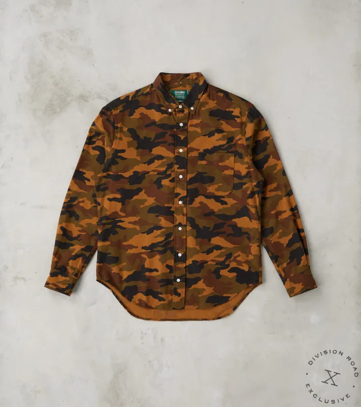 Japanese Camouflage Oxford - Woodland Brown sold by Division Road