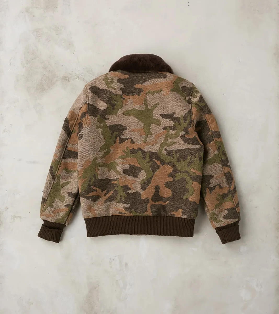 Winston Jacket - Pendleton® Jacquard Wool - Camouflage sold by Division Road product image thumbnail 2