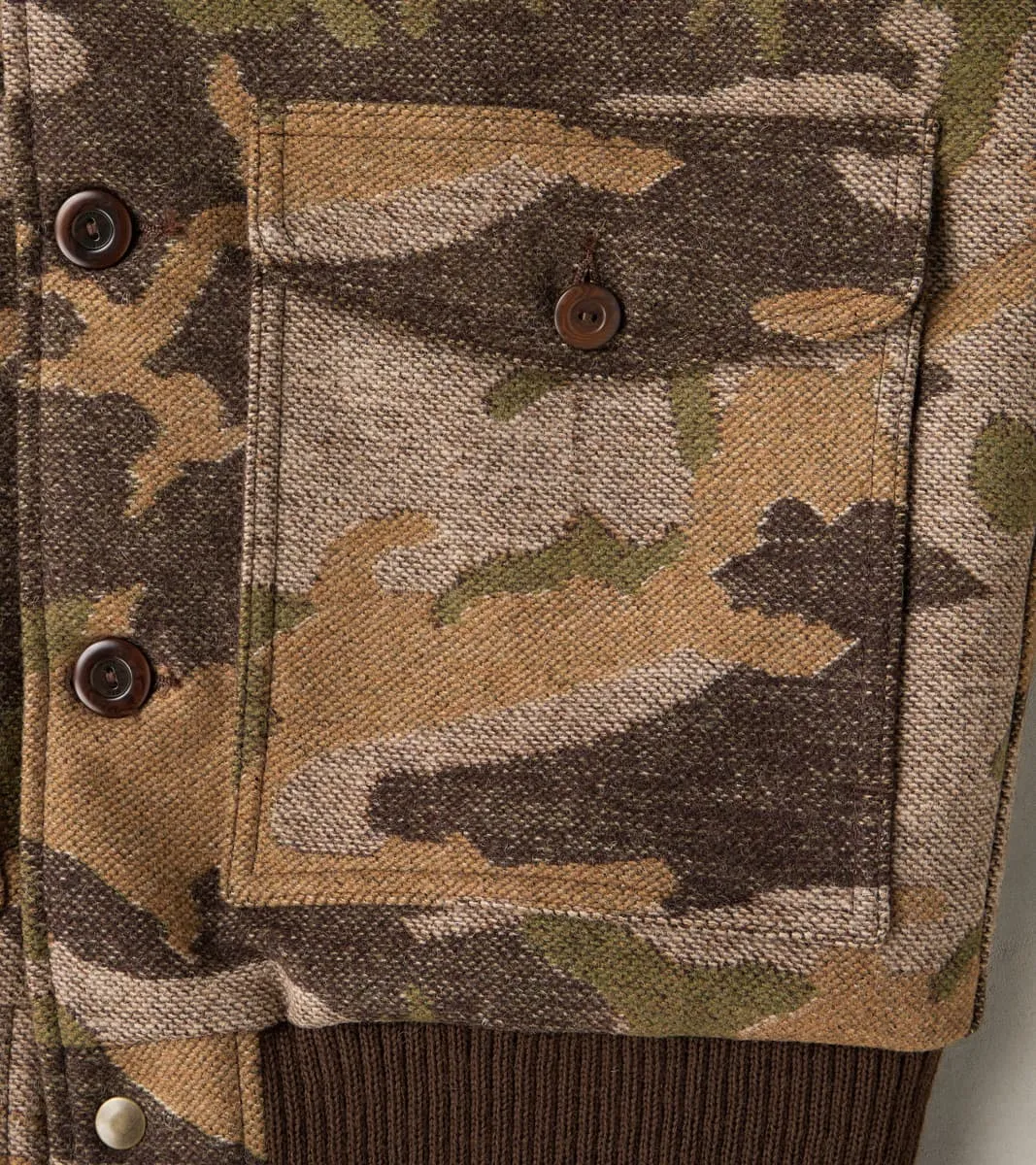 Winston Jacket - Pendleton® Jacquard Wool - Camouflage sold by Division Road product image thumbnail 5