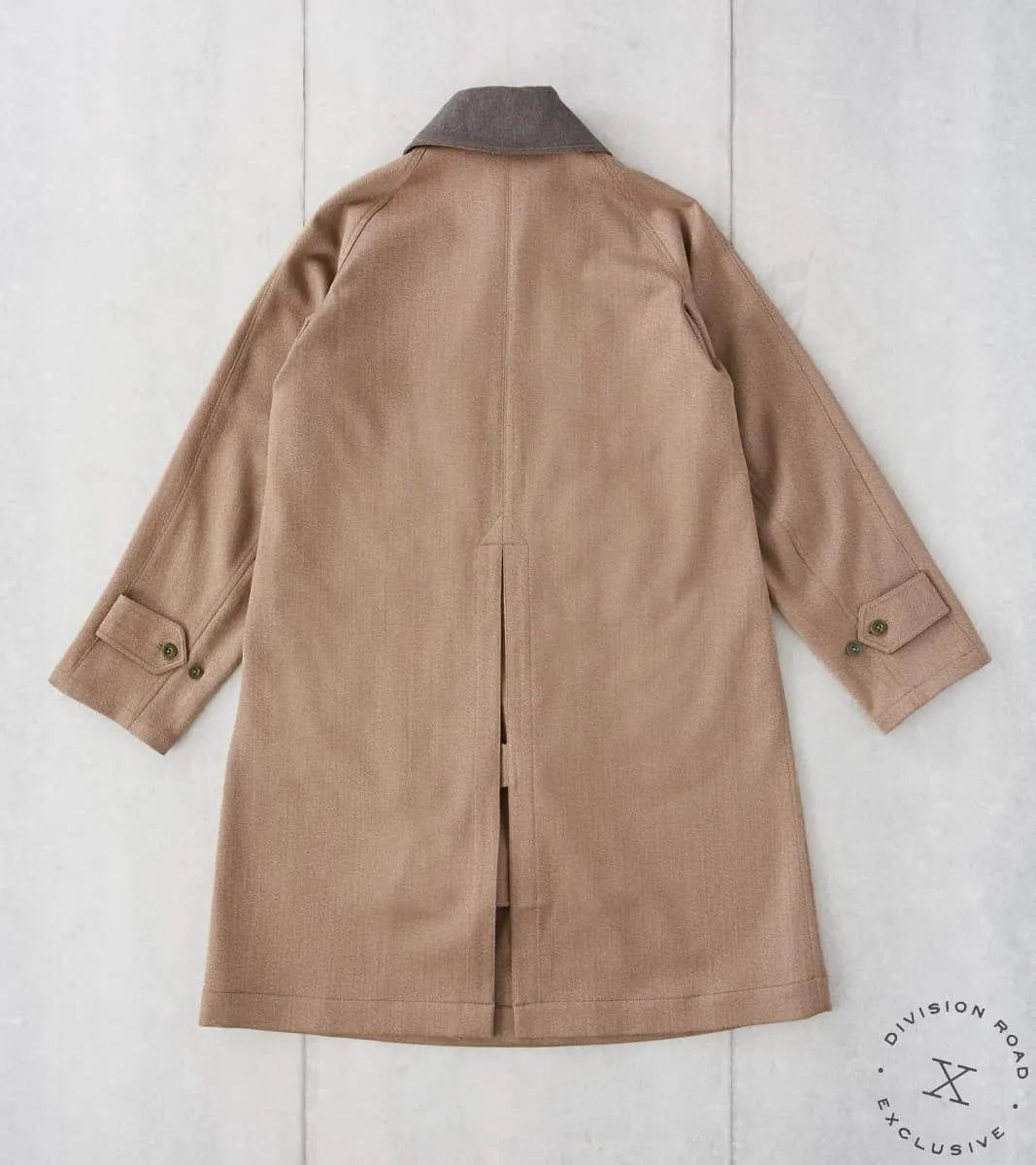 English Army Kapok Covert Coat - Fox Brothers® Fawn Covert Cloth sold by Division Road product image thumbnail 2