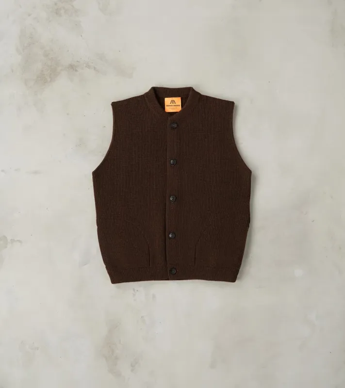 Skipper Vest - Natural Brown sold by Division Road