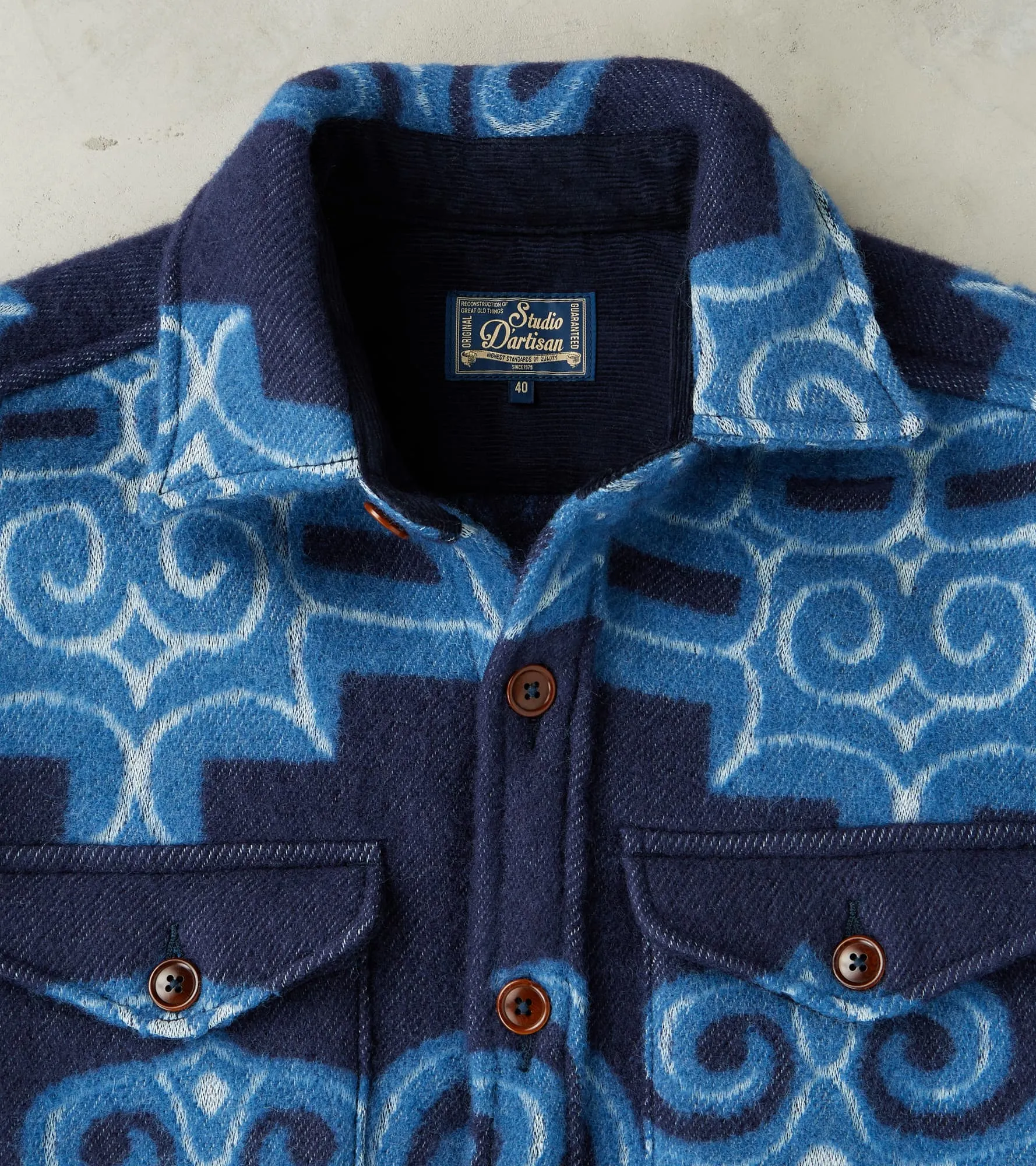 45th Anniversary Ainu Blanket Shirt sold by Division Road product image thumbnail 4