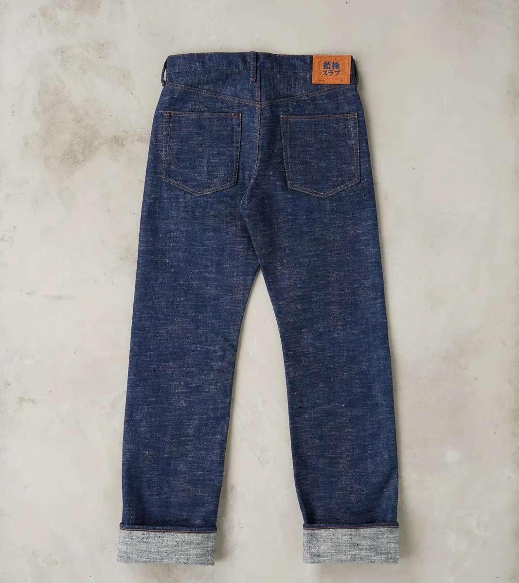 SP-108 Regular Straight 45th Anniversary Extreme Slub Kasezome Indigo sold by Division Road product image thumbnail 2