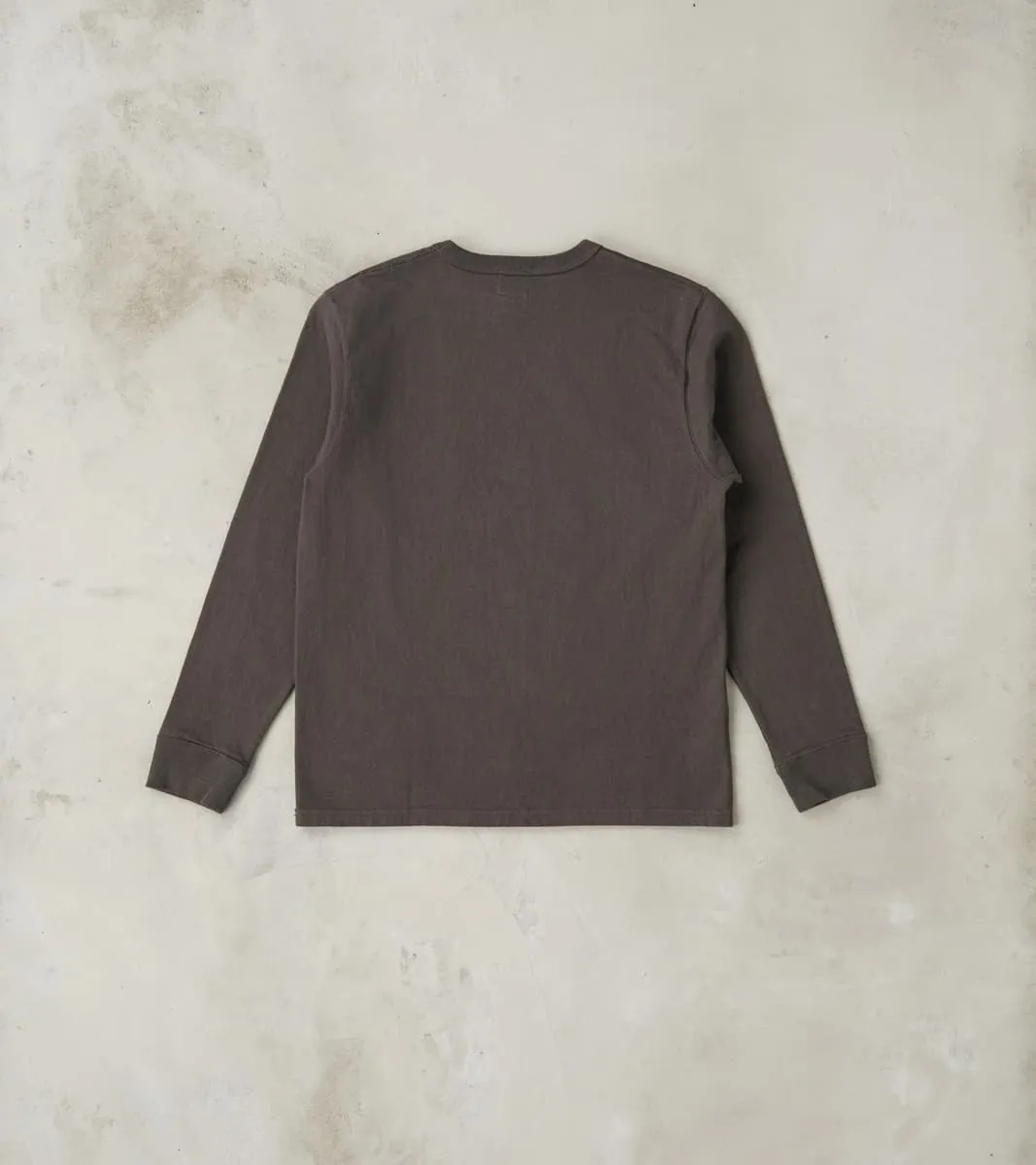 SJSLT-SC01 Japanese Cotton Long Sleeve T-Shirt - Kuromame sold by Division Road product image thumbnail 2